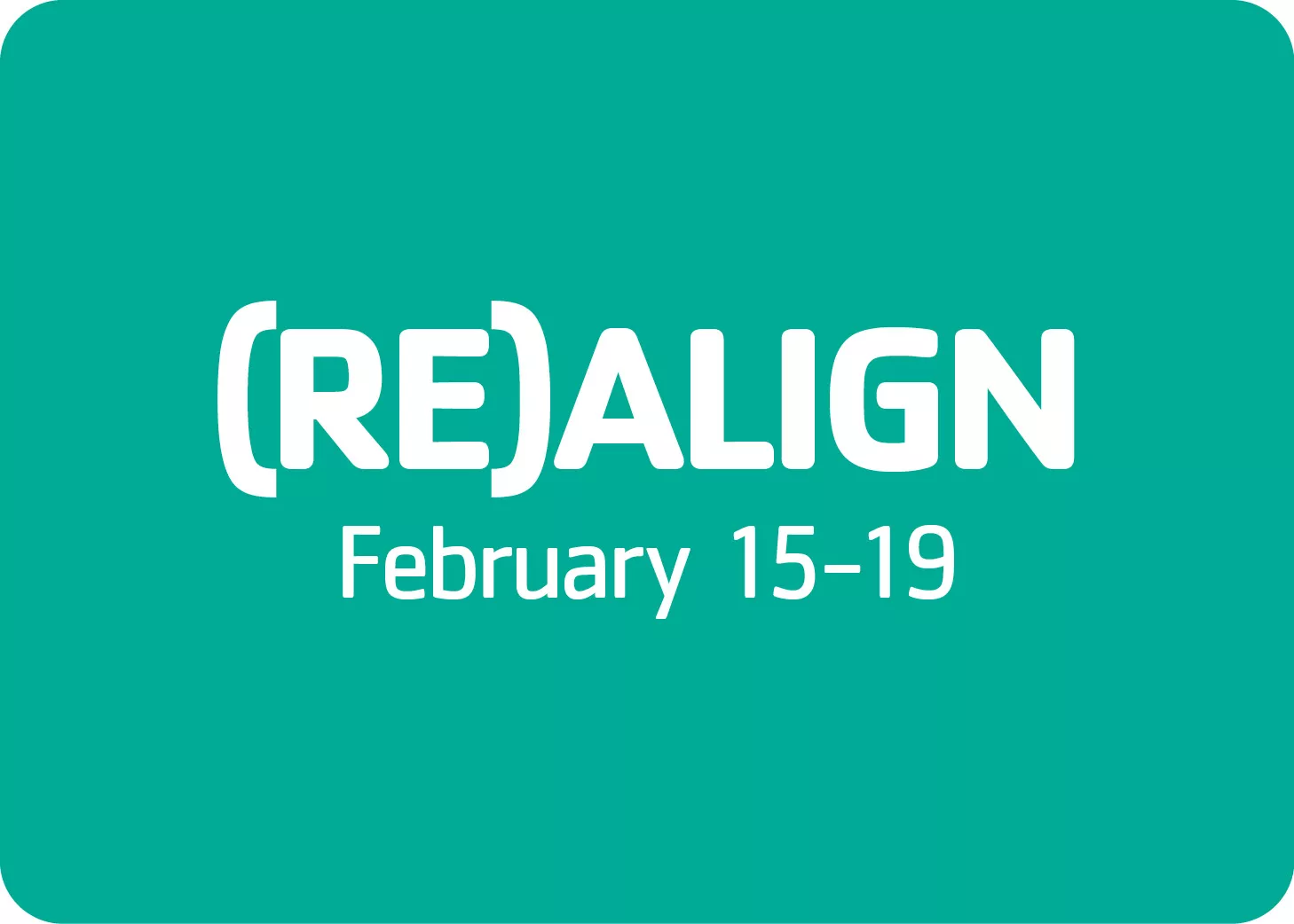 Image of the word realign