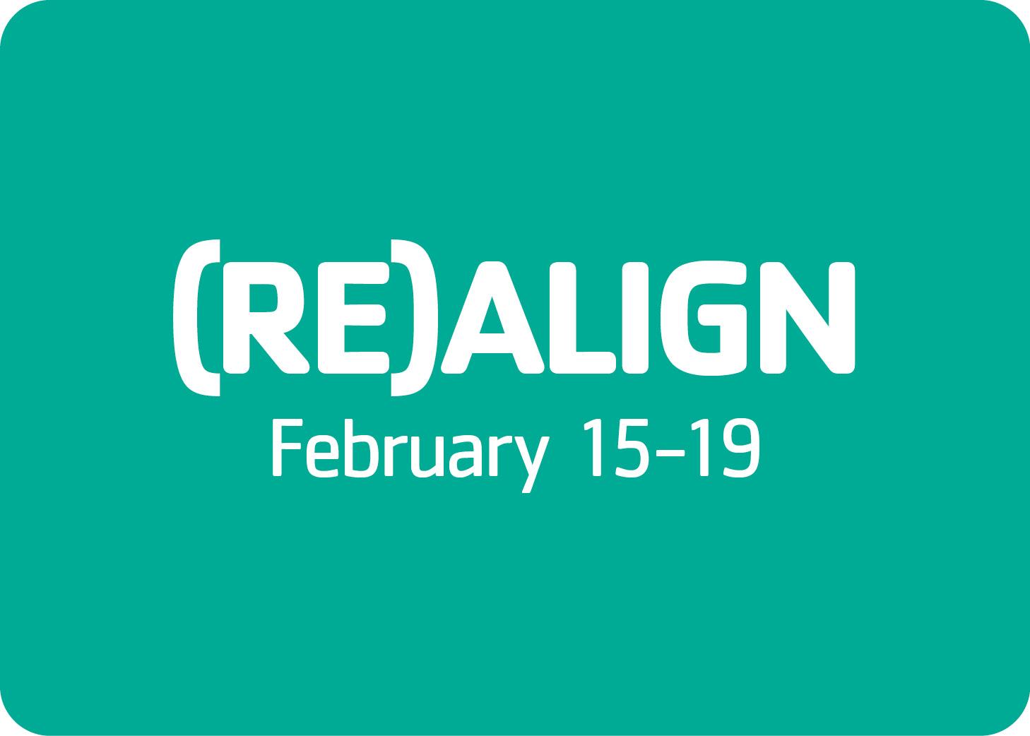 Image of the word realign