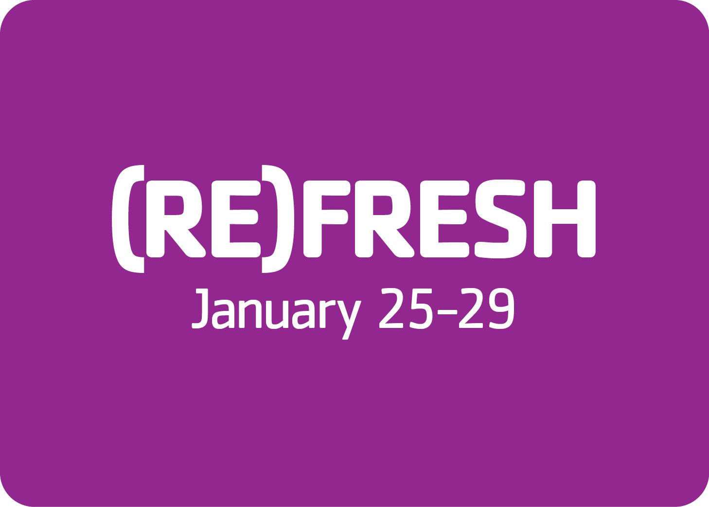 IMAGE OF THE WORD REFRESH