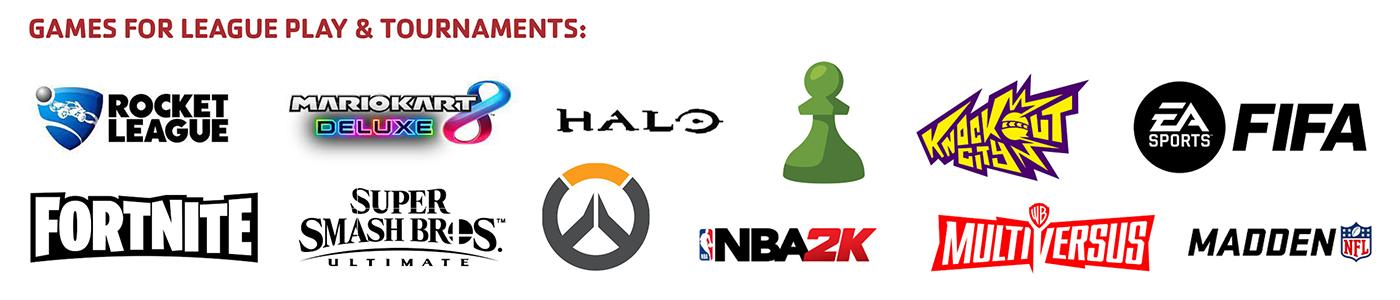 Gaming logos