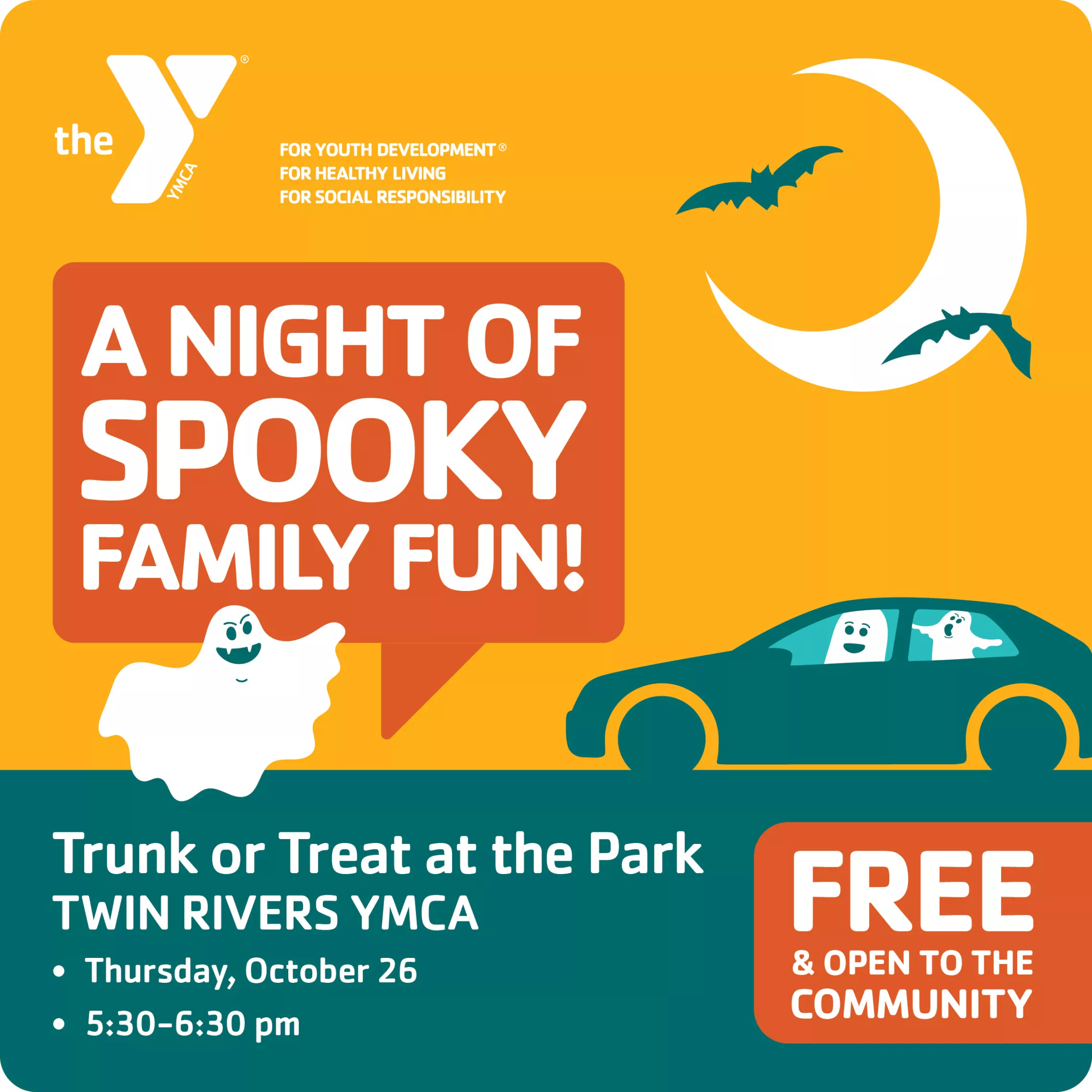 Graphic for a trunk or treat event