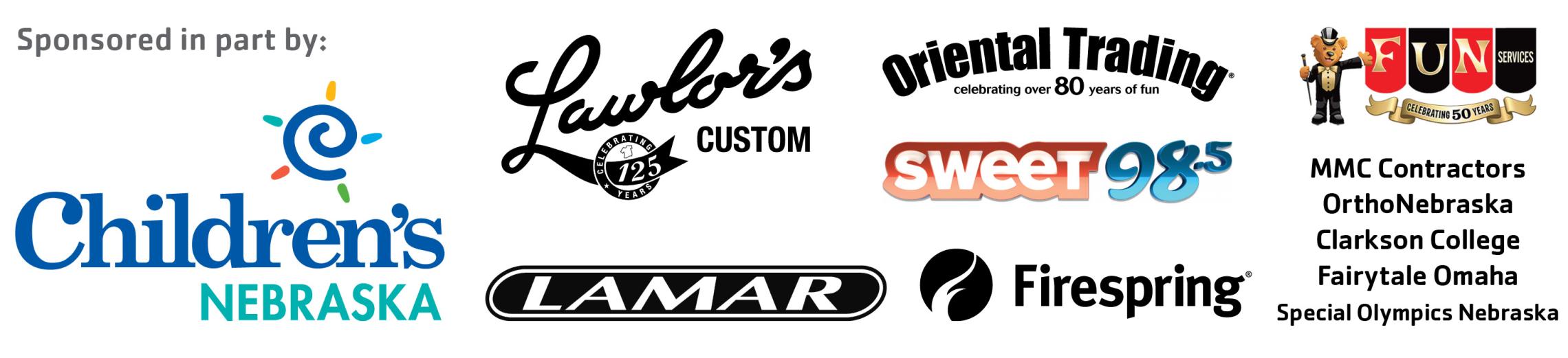 Various sponsor logos