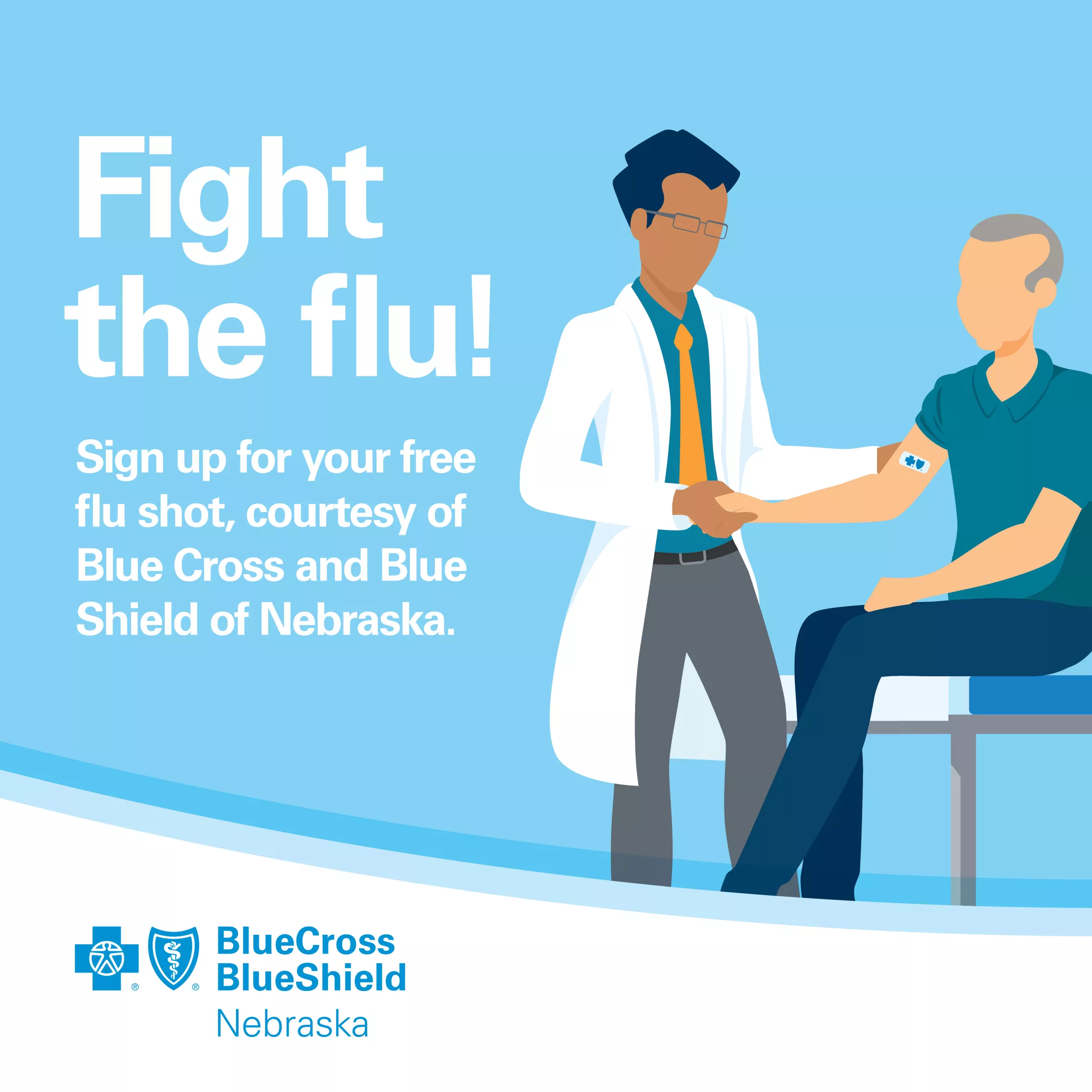 Fight The Flu graphic
