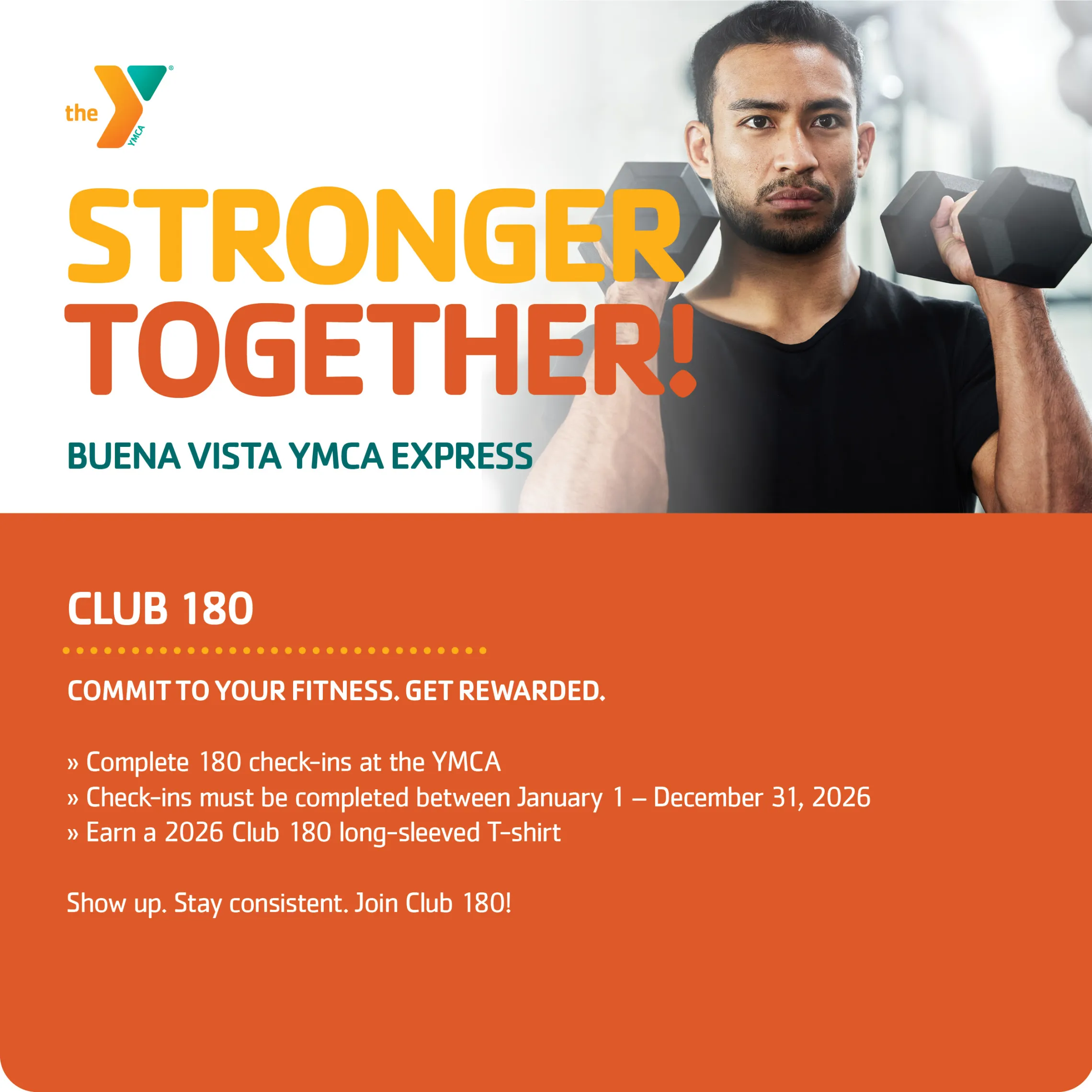 Buena Vista YMCA Express Club 180 graphic