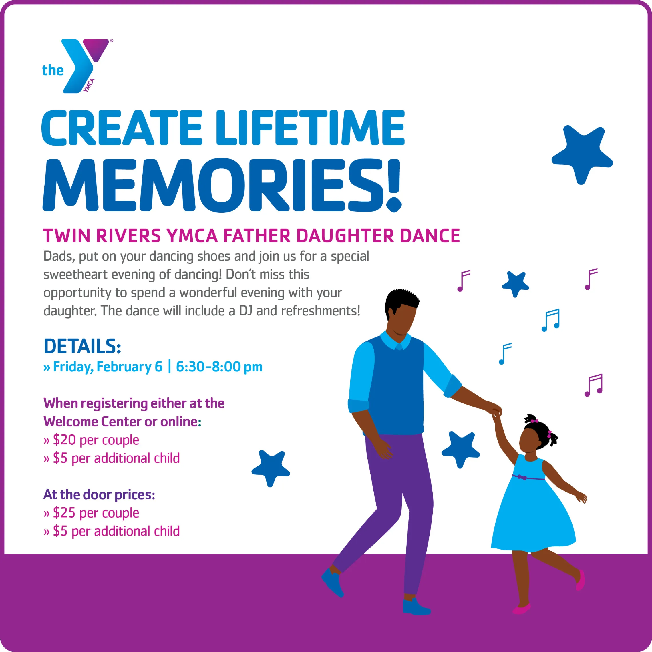 Father Daughter Dance graphic