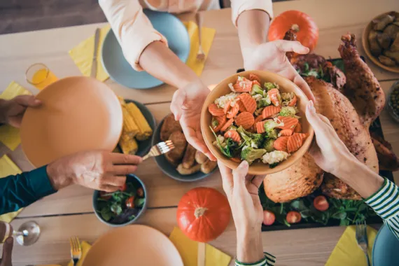 food on table 