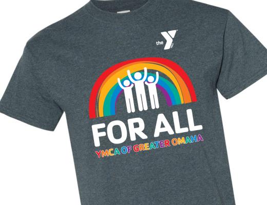Image of the Y Pride shirt