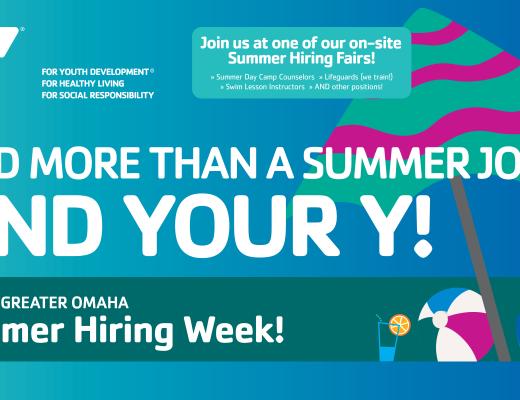Summer hiring fair beach graphics