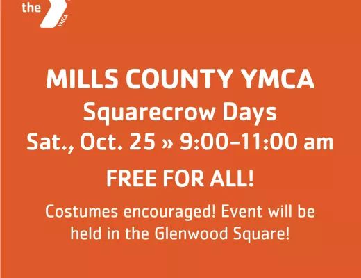 Mills County YMCA halloween graphic