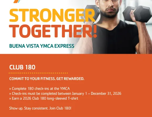 Buena Vista YMCA Express Club 180 graphic