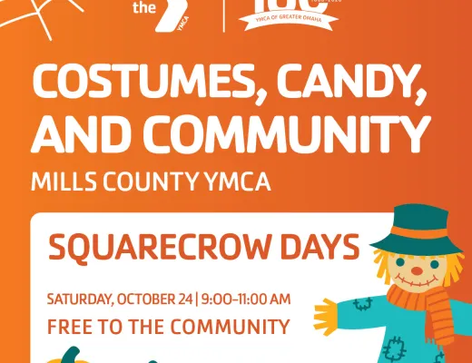 Graphic with dates for Squarecrow Days