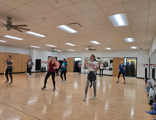 group exercise class 