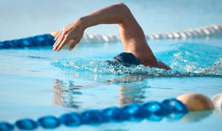 Man swimming