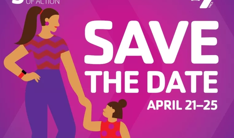 Graphic of a mother and child