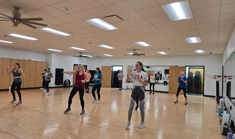 group exercise class 