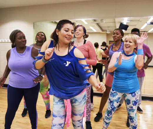group fitness Zumba class