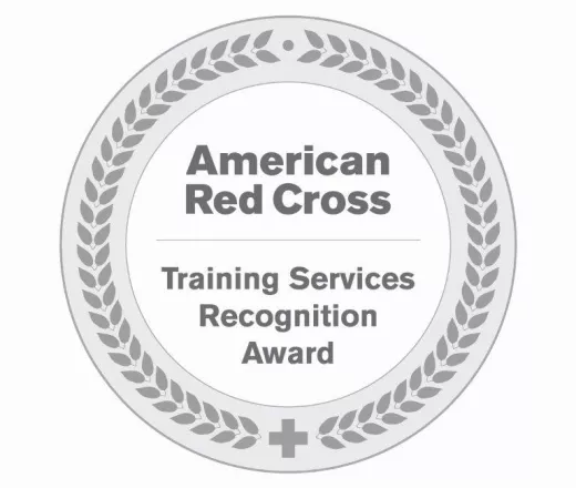 Red Cross Training Award graphic