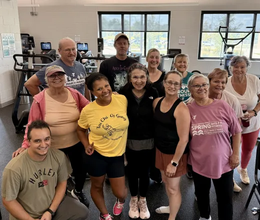 group exercise class