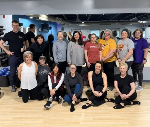 group exercise class