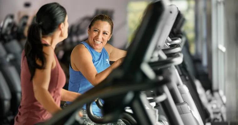 working out together 