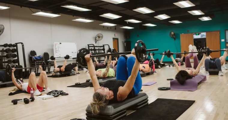 group exercise class